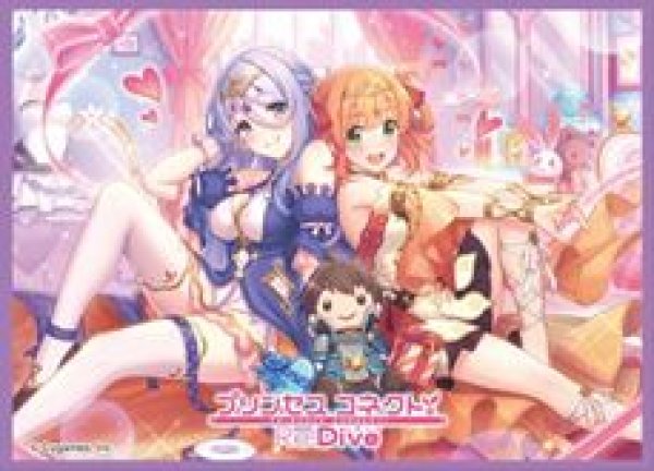 画像1: 【予約：4月21日(火)20時まで】ムービック　きゃらスリーブコレクション マットシリーズ　プリンセスコネクト！Re:Dive　シズル＆リノ(No.MT2391) (1)