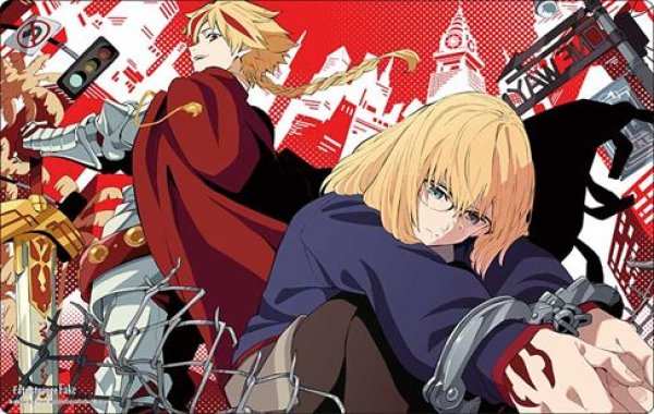 画像1: 【予約：4月21日(火)20時まで】ブシロード ラバーマットコレクション V2 Vol.2054　Fate/strange Fake『アヤカ＆セイバー』 (1)