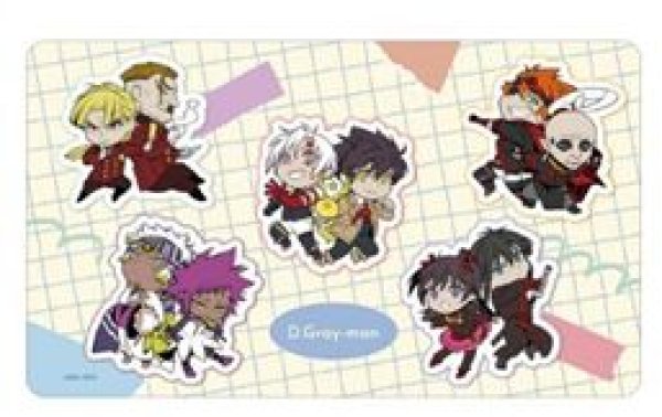 画像1: 【予約：5月4日(月)20時まで】アルマビアンカ　D.Gray-man 集合 ちびキャラ マルチデスクマット (1)