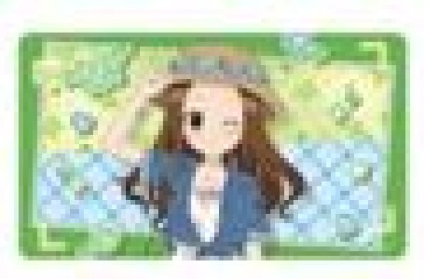 画像1: 【予約：5月5日(火)20時まで】アルマビアンカ　からかい上手の高木さん 描き下ろし 高木さん 平成 時代ファッションver. マルチデスクマット (1)