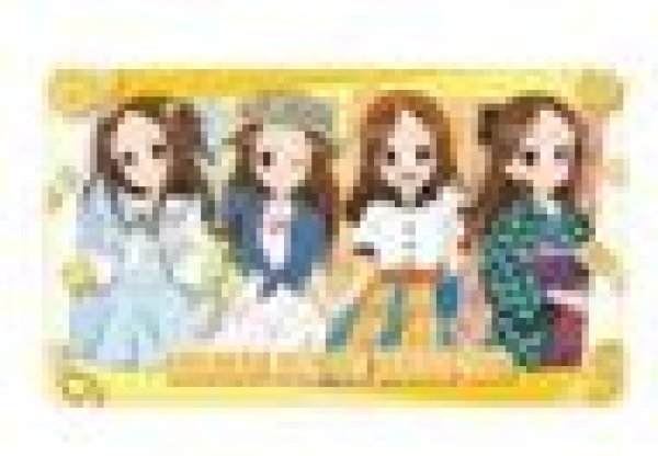 画像1: 【予約：5月5日(火)20時まで】アルマビアンカ　からかい上手の高木さん 描き下ろし 高木さん 時代ファッションver. マルチデスクマット (1)