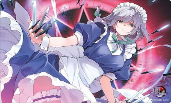 画像1: 【予約：5月5日(火)20時まで】ブシロード ラバーマットコレクション V2 Vol.2061　東方Project『十六夜咲夜』Part.1 (1)