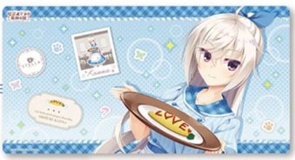 画像1: 【予約：5月6日(水)20時まで】ブロッコリー キャラクター万能ラバーマットスリム　喫茶ステラと死神の蝶「明月 栞那」ウェイトレスVer. (1)