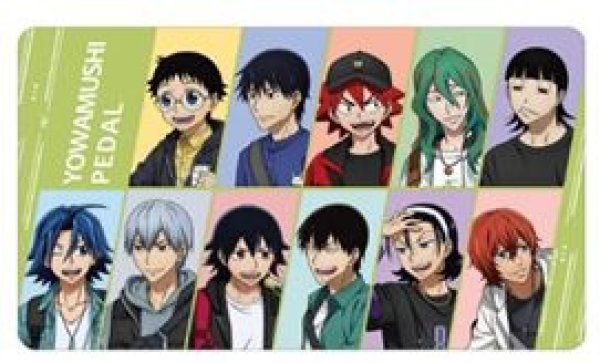 画像1: 【予約：5月9日(土)20時まで】アルマビアンカ　弱虫ペダル GLORY LINE 描き下ろし 集合 アウトドアver. マルチデスクマット (1)