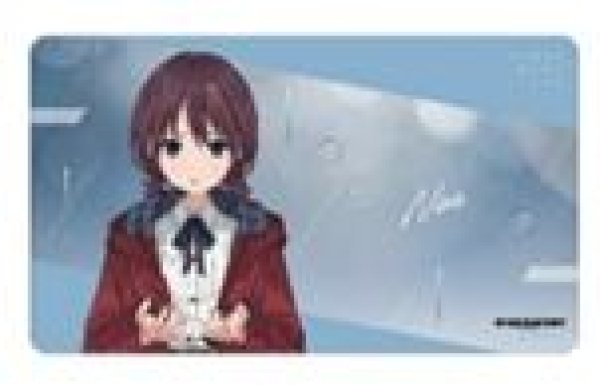 画像1: 【予約：5月9日(土)20時まで】アルマビアンカ　ガールズバンドクライ 描き下ろし 井芹 仁菜 In the rain ver. マルチデスクマット (1)