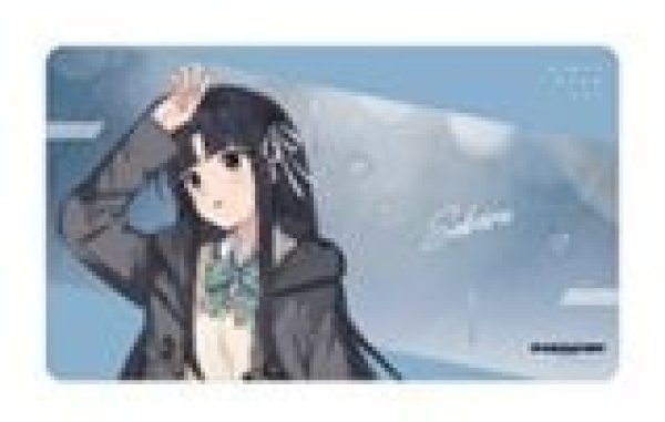 画像1: 【予約：5月9日(土)20時まで】アルマビアンカ　ガールズバンドクライ 描き下ろし 安和 すばる In the rain ver. マルチデスクマット (1)