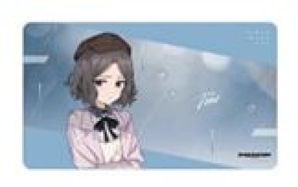 画像1: 【予約：5月9日(土)20時まで】アルマビアンカ　ガールズバンドクライ 描き下ろし 海老塚 智 In the rain ver. マルチデスクマット (1)