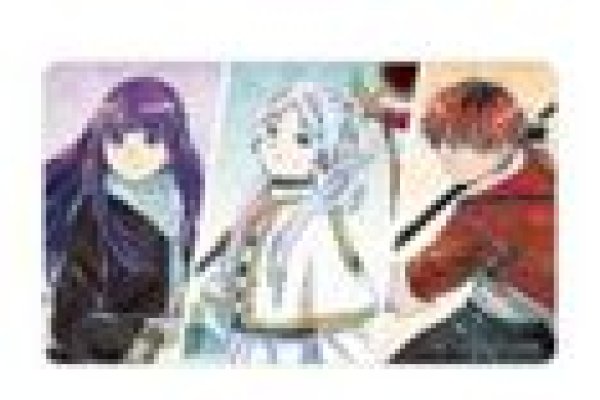 画像1: 【予約：5月9日(土)20時まで】アルマビアンカ　『葬送のフリーレン』 集合 Ani-Art マルチデスクマット ver.B (1)