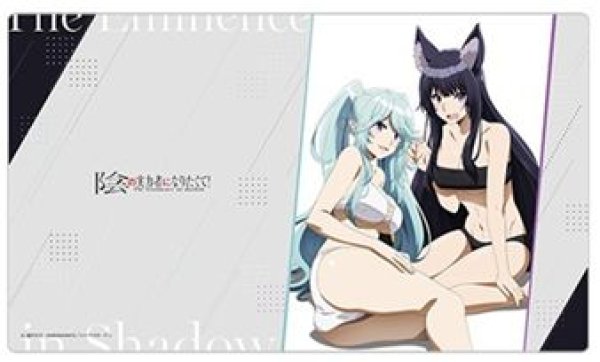 画像1: 【予約：5月12日(火)20時まで】カーテン魂／(株)キース　陰の実力者になりたくて！　ラバーマット（イプシロン＆デルタ）【再販】 (1)