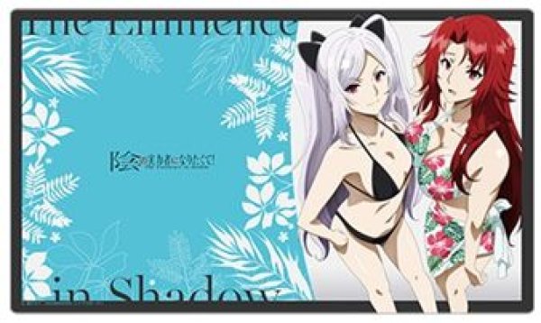 画像1: 【予約：5月12日(火)20時まで】カーテン魂／(株)キース　陰の実力者になりたくて！　ラバーマット（アレクシア＆アイリス）【再販】 (1)