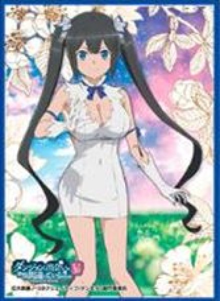 画像1: 【予約：5月12日(火)20時まで】ムービック　きゃらスリーブコレクション マットシリーズ　ダンジョンに出会いを求めるのは間違っているだろうかV　ヘスティア(No.MT2349) (1)