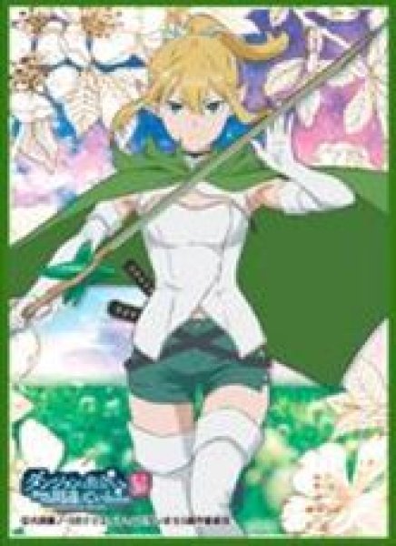 画像1: 【予約：5月12日(火)20時まで】ムービック　きゃらスリーブコレクション マットシリーズ　ダンジョンに出会いを求めるのは間違っているだろうかV　リュー・リオン(No.MT2353) (1)