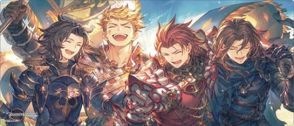 画像1: 【予約：5月19日(火)20時まで】ブシロード ラバーマットコレクション V2 Vol.2070　グランブルーファンタジー『The Dragon Knights』 (1)
