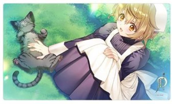 画像1: 【予約：5月23日(土)20時まで】カーテン魂／(株)キース　顔のない月　ラバーマット（栗原沙也加） (1)