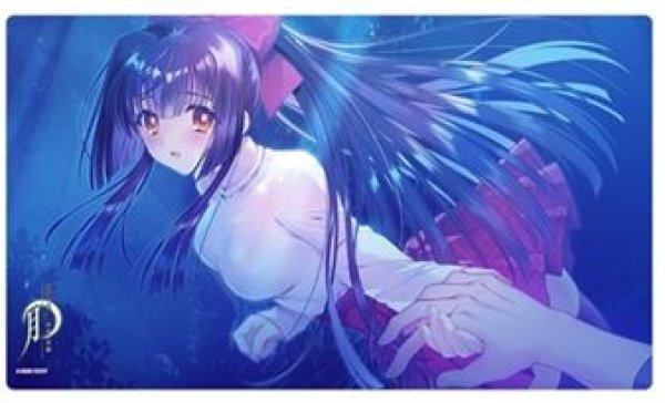 画像1: 【予約：5月23日(土)20時まで】カーテン魂／(株)キース　顔のない月　ラバーマット（倉木鈴菜） (1)