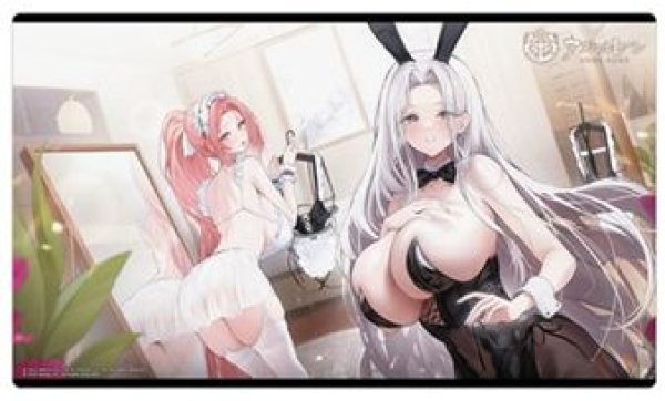 画像1: 【予約：5月24日(日)20時まで】カーテン魂／(株)キース　アズールレーン　ラバーマット（ヨークタウンII＆レキシントンII） (1)