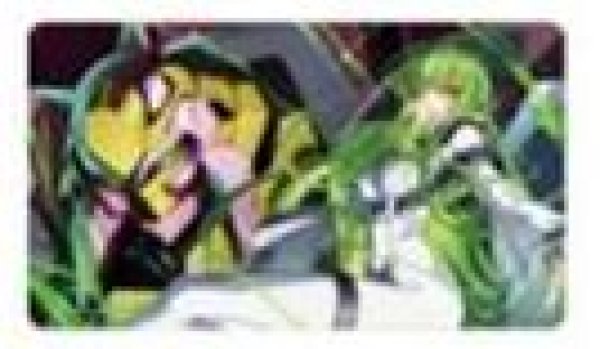画像1: 【予約：5月25日(月)20時まで】アルマビアンカ　コードギアス 反逆のルルーシュ ロストストーリーズ 【皇帝の盾】C.C. マルチデスクマット (1)