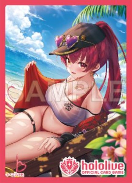 画像1: 【予約：5月25日(月)20時まで】hololive OFFICIAL CARD GAME オフィシャルホロカスリーブ Vol.50　『宝鐘マリン』 (1)