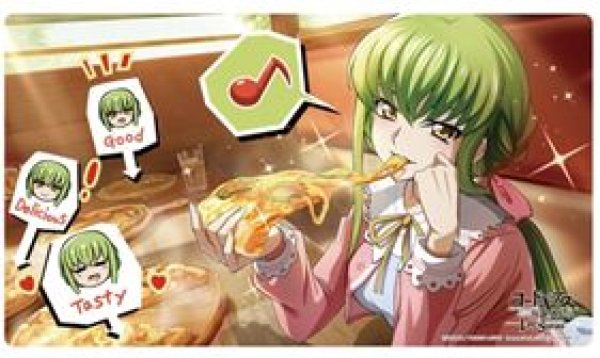 画像1: 【予約：5月27日(水)20時まで】株式会社 ツキナギ　ラバーデスクマットコレクション　コードギアス 反逆のルルーシュ ロストストーリーズ　C.C. (1)