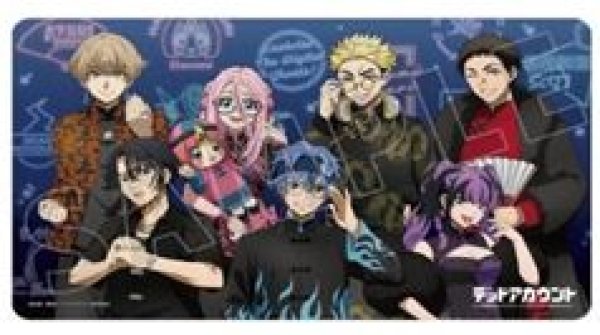 画像1: 【予約：5月31日(日)20時まで】アルマビアンカ　TVアニメ『デッドアカウント』 描き下ろし 集合 チャイナ服ver. マルチデスクマット (1)