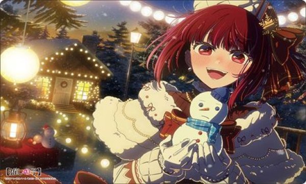 画像1: 【予約：6月2日(火)20時まで】ブシロード ラバーマットコレクション V2 Vol.2102　【推しの子】『有馬かな』クリスマスver. (1)