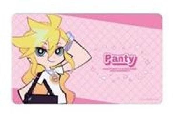 画像1: 【予約：6月7日(日)20時まで】アルマビアンカ　『New PANTY ＆ STOCKING with GARTERBELT』 描き下ろし パンティ モデルver. マルチデスクマット ver.A (1)