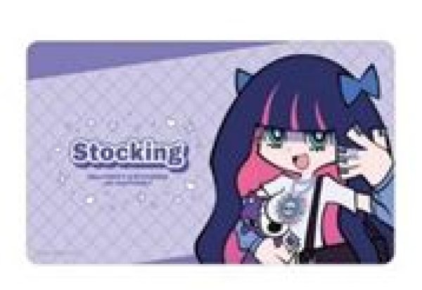 画像1: 【予約：6月7日(日)20時まで】アルマビアンカ　『New PANTY ＆ STOCKING with GARTERBELT』 描き下ろし ストッキング モデルver. マルチデスクマット ver.A (1)