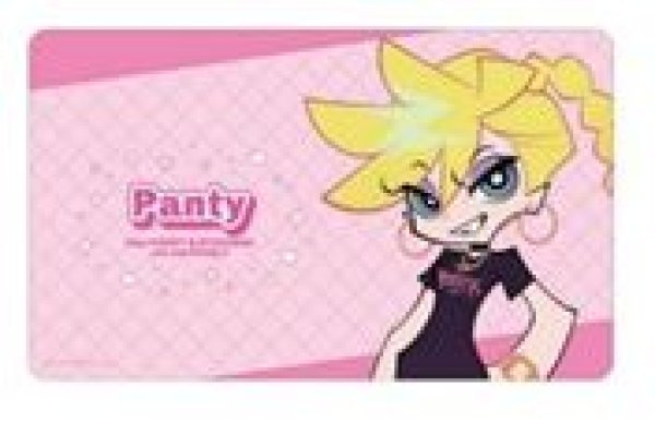 画像1: 【予約：6月7日(日)20時まで】アルマビアンカ　『New PANTY ＆ STOCKING with GARTERBELT』 描き下ろし パンティ モデルver. マルチデスクマット ver.B (1)