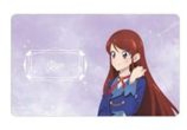 画像1: 【予約：6月7日(日)20時まで】アルマビアンカ　アイカツ！ 10th STORY 〜未来へのSTARWAY〜 描き下ろし 紫吹 蘭 歩みver. マルチデスクマット (1)
