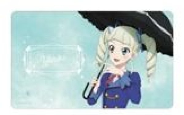 画像1: 【予約：6月7日(日)20時まで】アルマビアンカ　アイカツ！ 10th STORY 〜未来へのSTARWAY〜 描き下ろし 藤堂ユリカ 歩みver. マルチデスクマット (1)