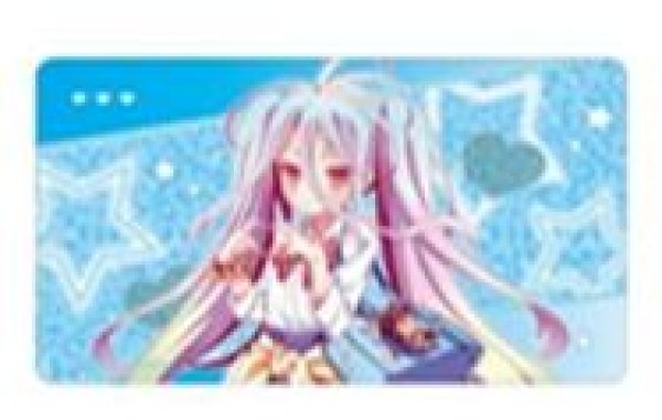 画像1: 【予約：6月21日(日)20時まで】アルマビアンカ　ノーゲーム・ノーライフ ゼロ 描き下ろし 白 ギャル制服ver. マルチデスクマット (1)