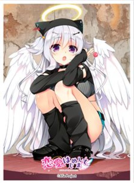 画像1: 【予約：6月23日(火)20時まで】ムービック　きゃらスリーブコレクション マットシリーズ　Asa Project　「恋愛、はじめまして」  天使ちゃん(No.MT2478) (1)