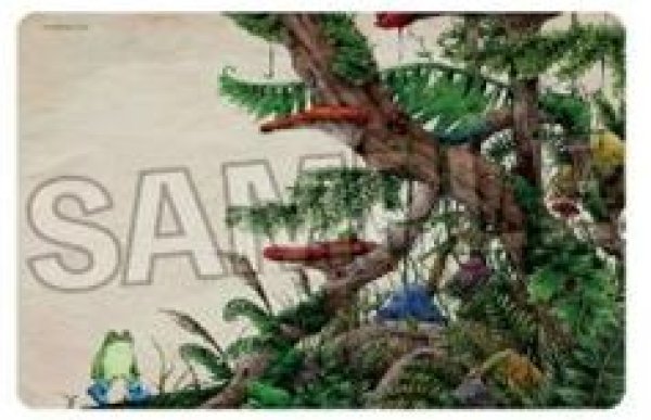 画像1: 【予約：6月27日(土)20時まで】(株)PROOF　工画堂スタジオイラストレーターセレクション イラストプレイマットNT カエルDX A (1)