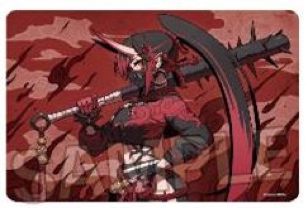 画像1: 【予約：6月27日(土)20時まで】(株)PROOF　工画堂スタジオイラストレーターセレクション イラストプレイマットNT 黒井ススム オニちゃん (1)