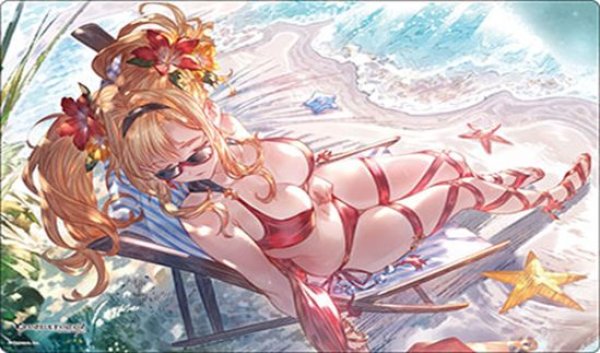 画像1: 【予約：6月30日(火)20時まで】ブシロード ラバーマットコレクション V2 Vol.2132　グランブルーファンタジー『ゼタ』水着バージョン (1)