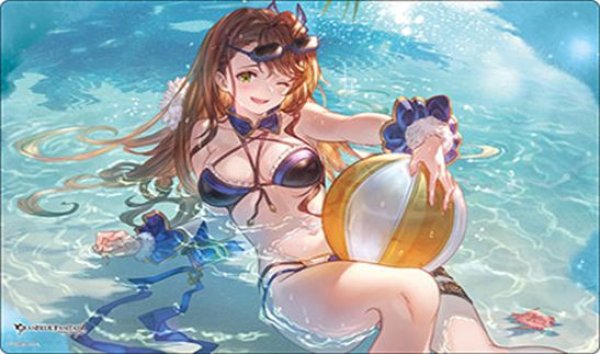 画像1: 【予約：6月30日(火)20時まで】ブシロード ラバーマットコレクション V2 Vol.2133　グランブルーファンタジー『ベアトリクス』水着バージョン (1)