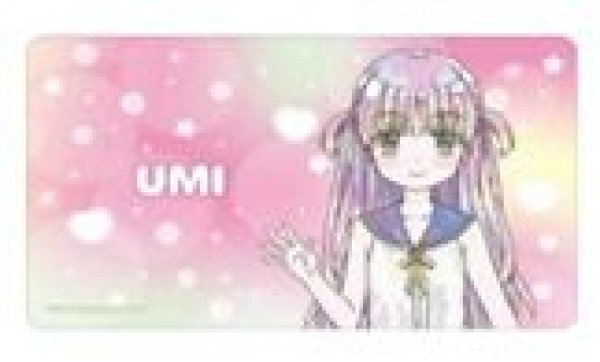 画像1: 【予約：7月4日(土)20時まで】アルマビアンカ　TVアニメ『Summer Pockets』 加藤うみ Ani-Art KAWAII label マルチデスクマット (1)