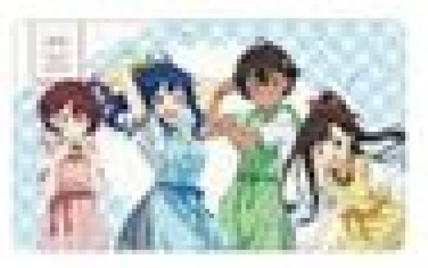 画像1: 【予約：7月4日(土)20時まで】アルマビアンカ　TVアニメ『負けヒロインが多すぎる！』 描き下ろし 集合 制服エプロンver. マルチデスクマット (1)