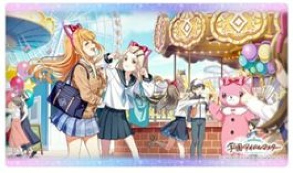 画像1: 【予約：7月5日(日)20時まで】カーテン魂／(株)キース　学園アイドルマスター　ラバーマット（ｖギャルピーーースッｖ） (1)