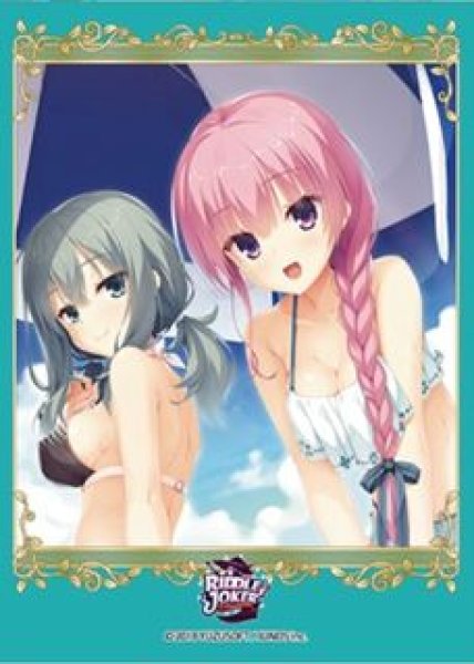 画像1: 【予約：7月7日(火)20時まで】ブロッコリーキャラクタースリーブ　RIDDLE JOKER「三司 あやせ＆式部 茉優」 (1)