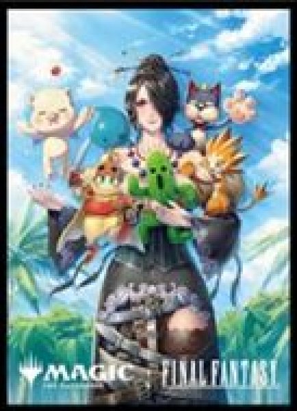 画像1: 【予約：7月7日(火)20時まで】エンスカイ　『マジック：ザ・ギャザリング――FINAL FANTASY』 プレイヤーズカードスリーブ　MFS-71 チョコボ・バンドル 《厳格なガード、ルールー》 (1)
