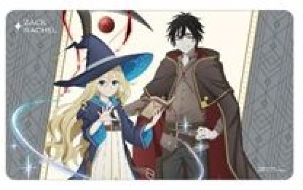 画像1: 【予約：7月11日(土)20時まで】アルマビアンカ　殺戮の天使 描き下ろし ザック&レイチェル 魔法使いver. マルチデスクマット (1)