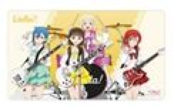 画像1: 【予約：7月11日(土)20時まで】アルマビアンカ　ラブライブ！スーパースター!!　描き下ろし 2期生 バンドver. マルチデスクマット (1)