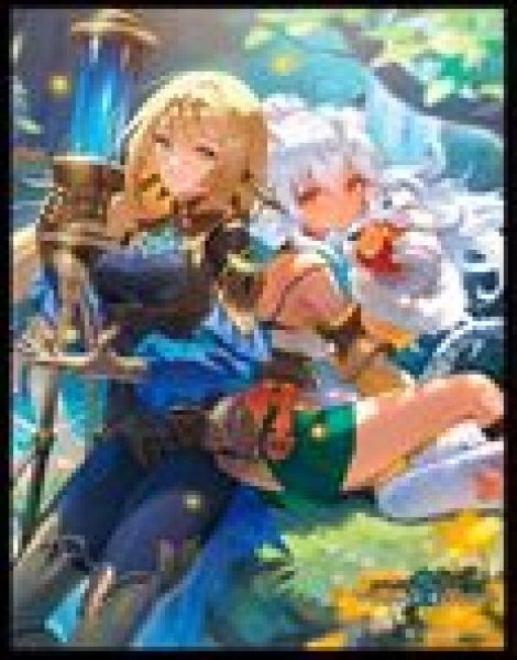 画像1: 【予約：7月12日(日)20時まで】ムービック　きゃらスリーブコレクション マットシリーズ　Shadowverse: Worlds Beyond 　「恩愛の大地・テトラ＆ラティカ」(No.MT2452) (1)
