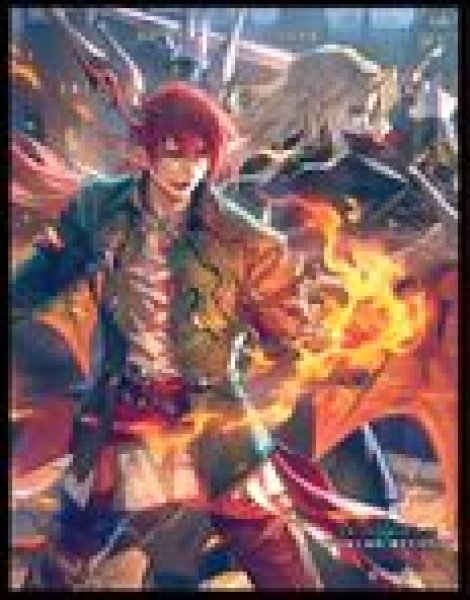 画像1: 【予約：7月12日(日)20時まで】ムービック　きゃらスリーブコレクション マットシリーズ　Shadowverse: Worlds Beyond 　「反照の赤紅・ドラーク＆アルザード」(No.MT2453) (1)