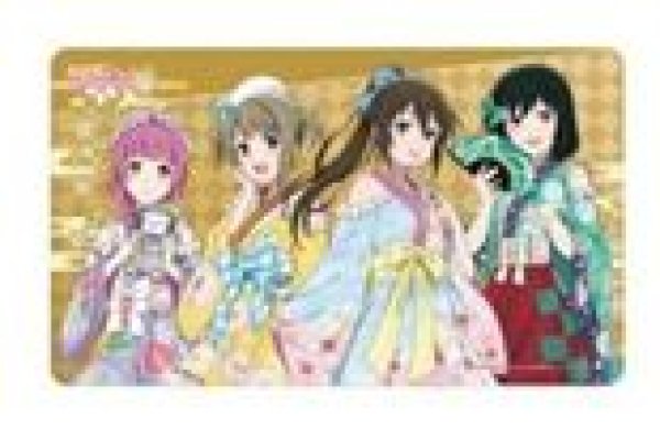 画像1: 【予約：7月19日(日)20時まで】アルマビアンカ　ラブライブ！虹ヶ咲学園スクールアイドル同好会 描き下ろし 1年生 着物ドレスver. マルチデスクマット (1)
