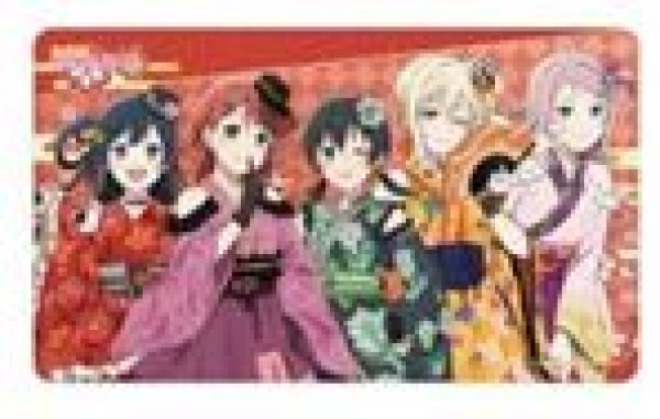 画像1: 【予約：7月19日(日)20時まで】アルマビアンカ　ラブライブ！虹ヶ咲学園スクールアイドル同好会 描き下ろし 2年生 着物ドレスver. マルチデスクマット (1)
