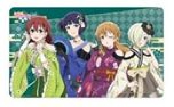 画像1: 【予約：7月19日(日)20時まで】アルマビアンカ　ラブライブ！虹ヶ咲学園スクールアイドル同好会 描き下ろし 3年生 着物ドレスver. マルチデスクマット (1)