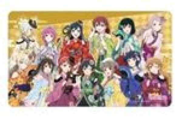 画像1: 【予約：7月19日(日)20時まで】アルマビアンカ　ラブライブ！虹ヶ咲学園スクールアイドル同好会 描き下ろし 集合 着物ドレスver. マルチデスクマット (1)