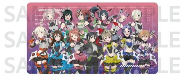 画像1: 【予約：7月22日(水)20時まで】(株)イーディス　TVアニメ『ラブライブ！虹ヶ咲学園スクールアイドル同好会』デスクマット バトルアーマー (1)